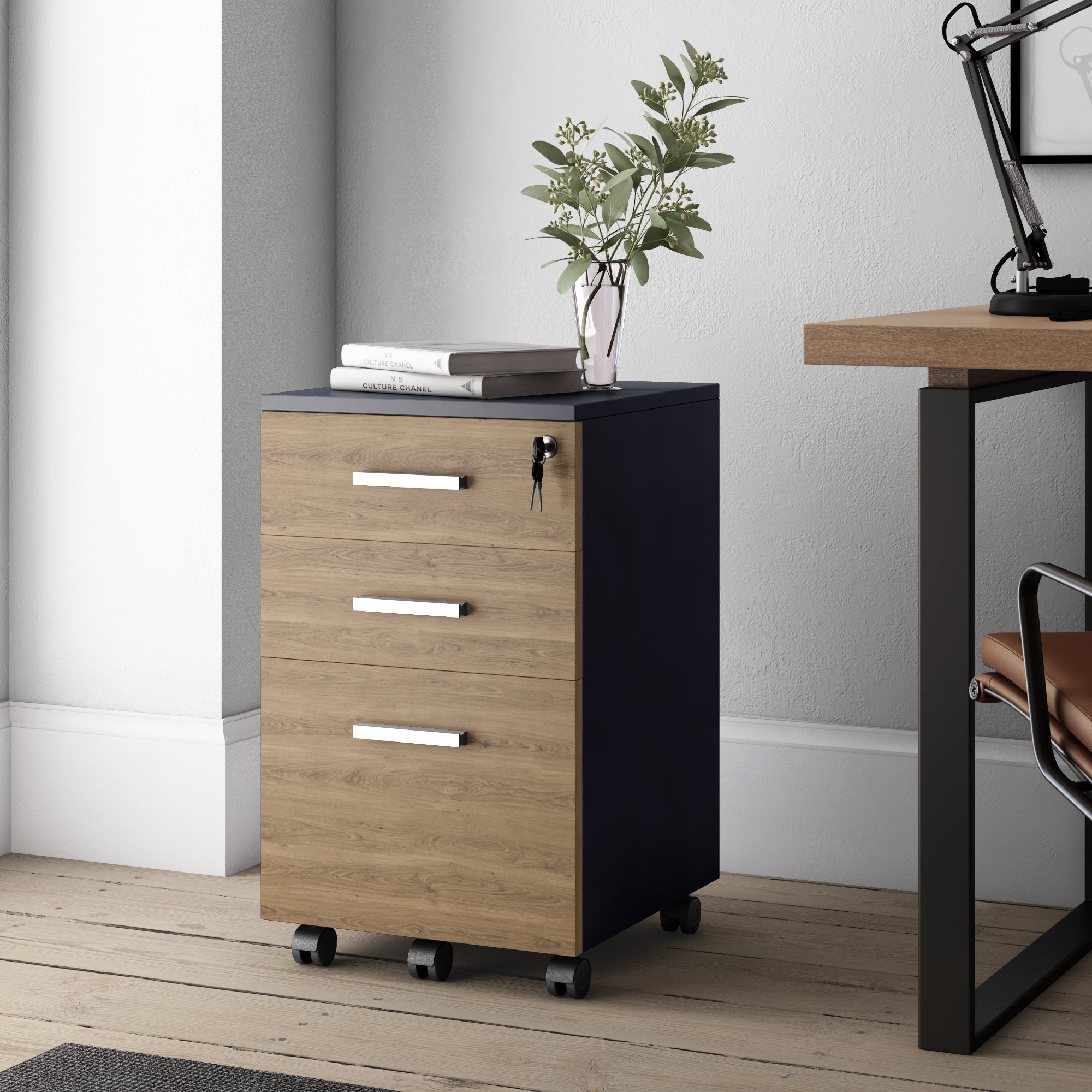 Otto Three-Drawer Cabinet