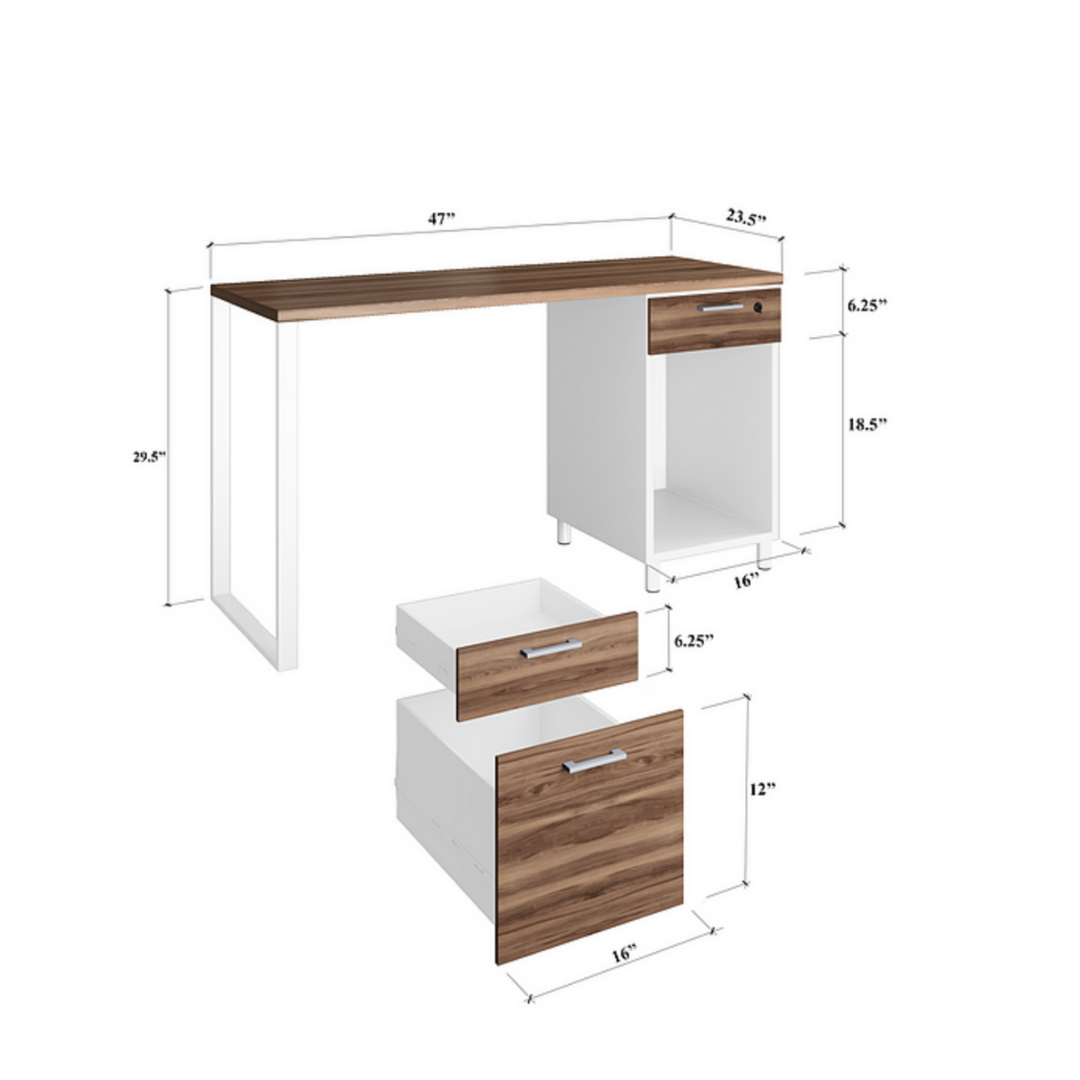 Milano Home Office Desk